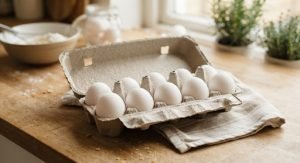 Huevos blancos medianos
